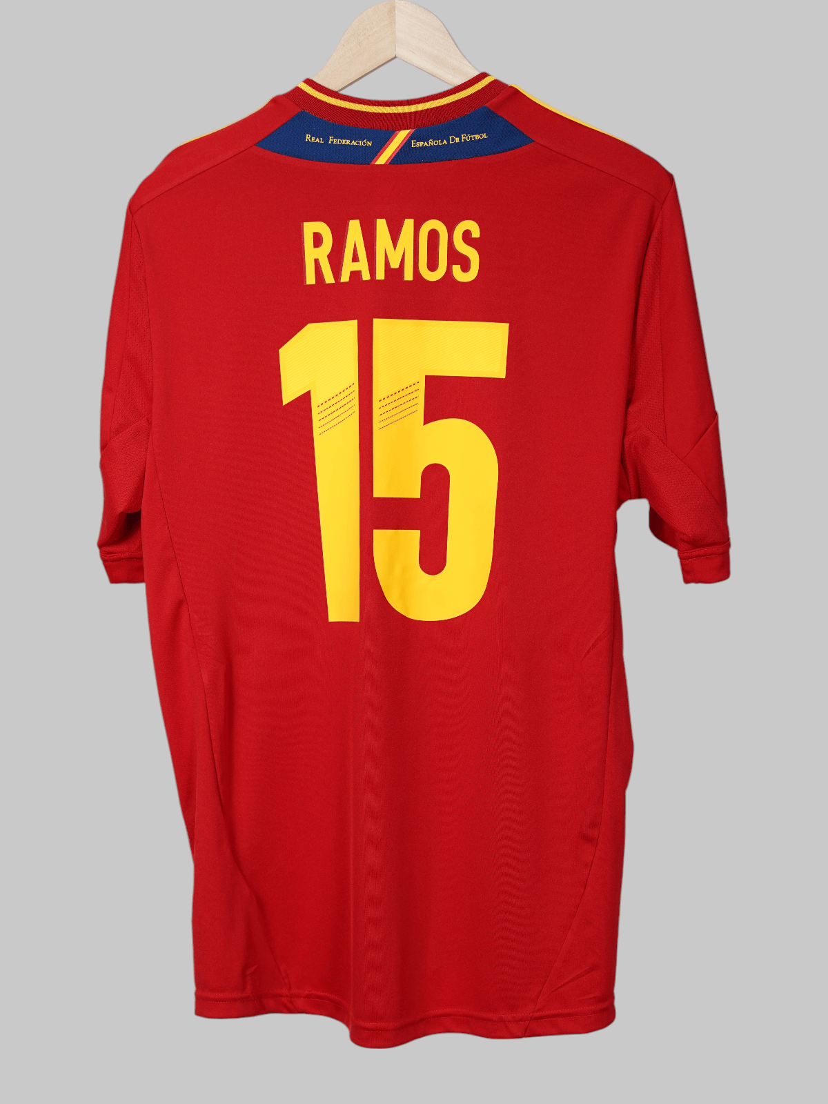 Spain Home Shirt 2012/13 Ramos 15 (L)