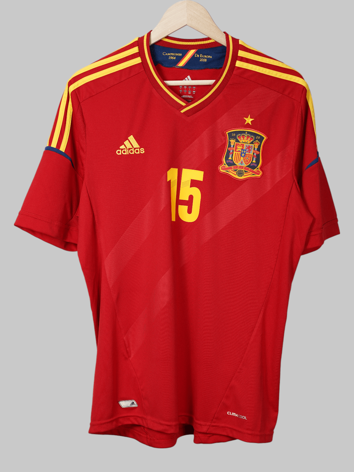 Spain Home Shirt 2012/13 Ramos 15 (L)