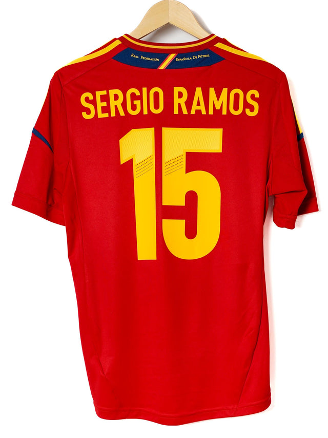 Spain Home Shirt 2012/13 Ramos 15 (M)