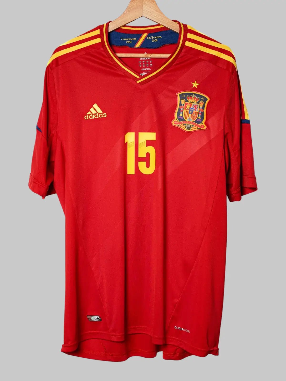 Spain Home Shirt 2012/13 Sergio Ramos 15 (XL)