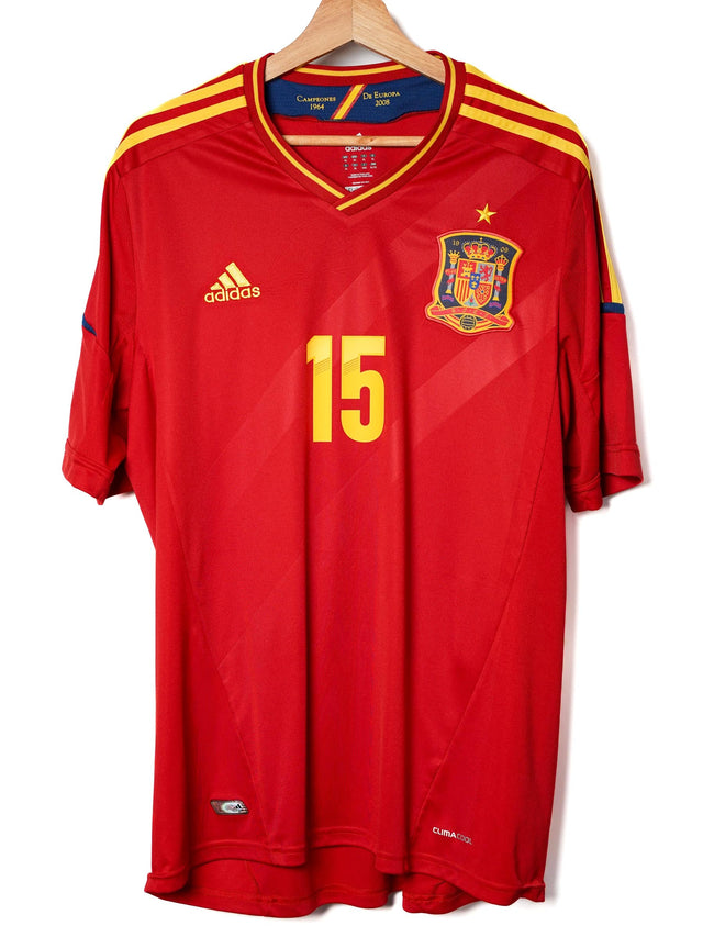 Spain Home Shirt 2012/13 Sergio Ramos 15 (XL)