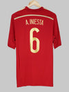Camiseta de España para la temporada 2014/15 A.Iniesta #6 (L)