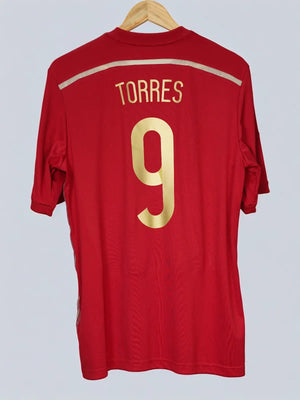 Spain Home Shirt 2014/15 Torres 9 (L)