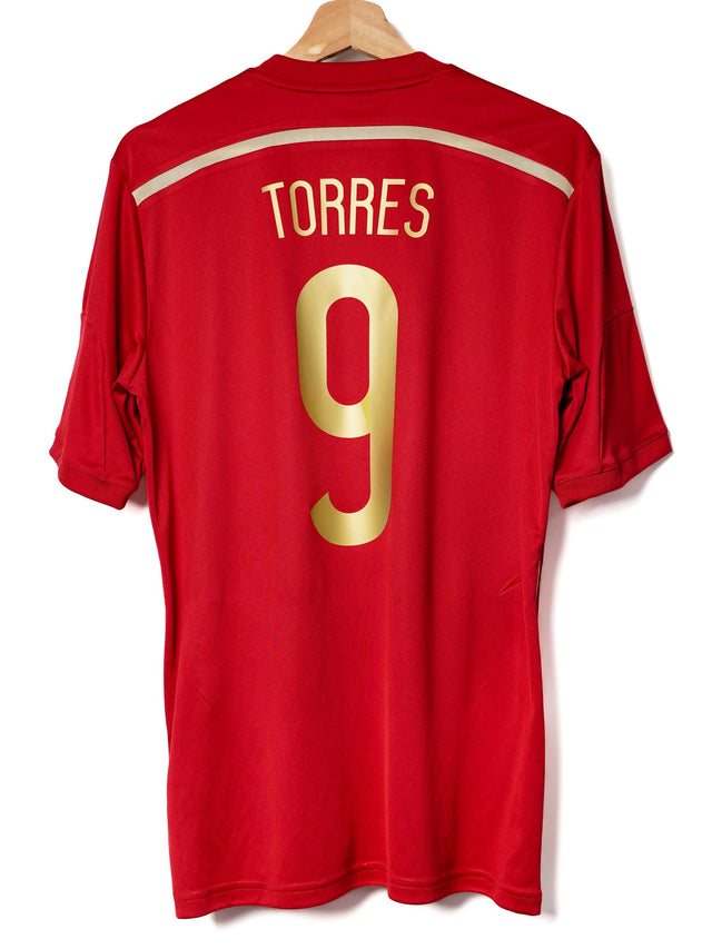 Spain Home Shirt 2014/15 Torres 9 (M)