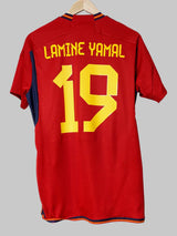 Spain Home Shirt 2022/23 Lamine Yamal 19 (L)