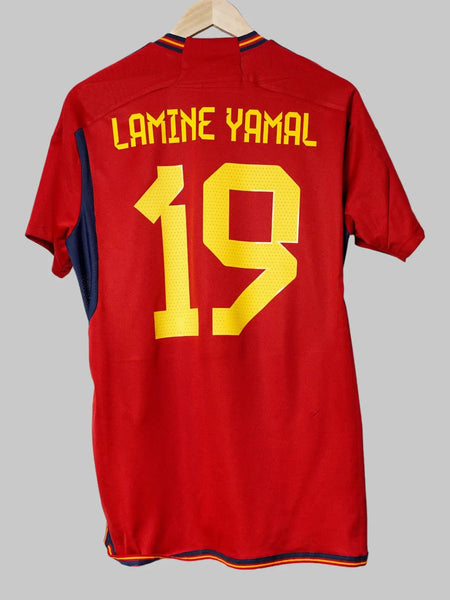 お*る様  Spain Lamine Yamal 19 spain-home-shirt-202223-lamine