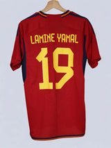 Spain Home Shirt 2022/23 Lamine Yamal 19 (L)