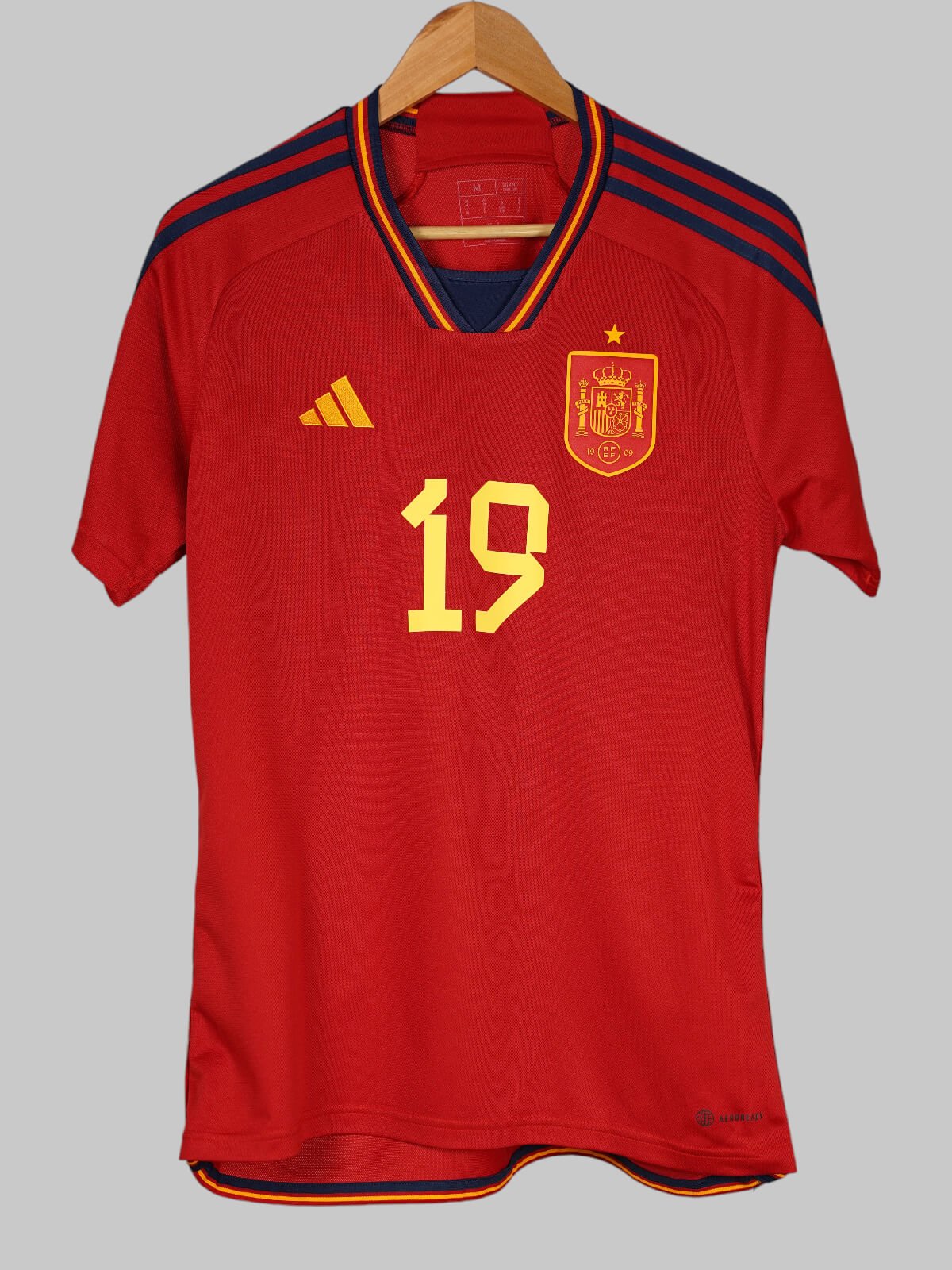 2022/23 Spain Yamal #19 Home Shirt (M) Adidas – First11