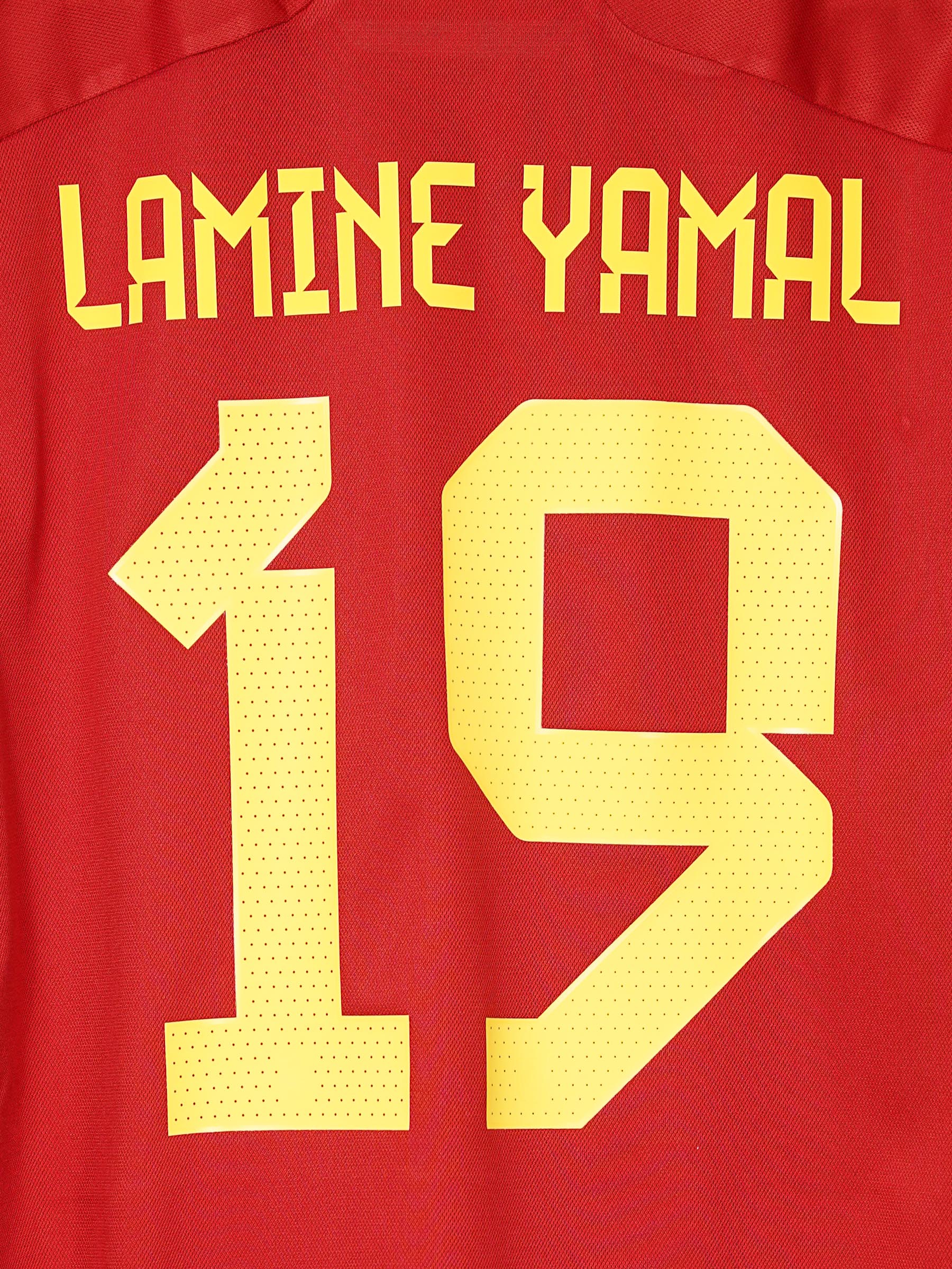 2022/23 Spain Lamine Yamal #19 Home Shirt (XL) Adidas – First11