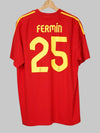 Spanien Startseite <tc>Trikot</tc> Fermin 2024/25 Nr. 25 (XL)