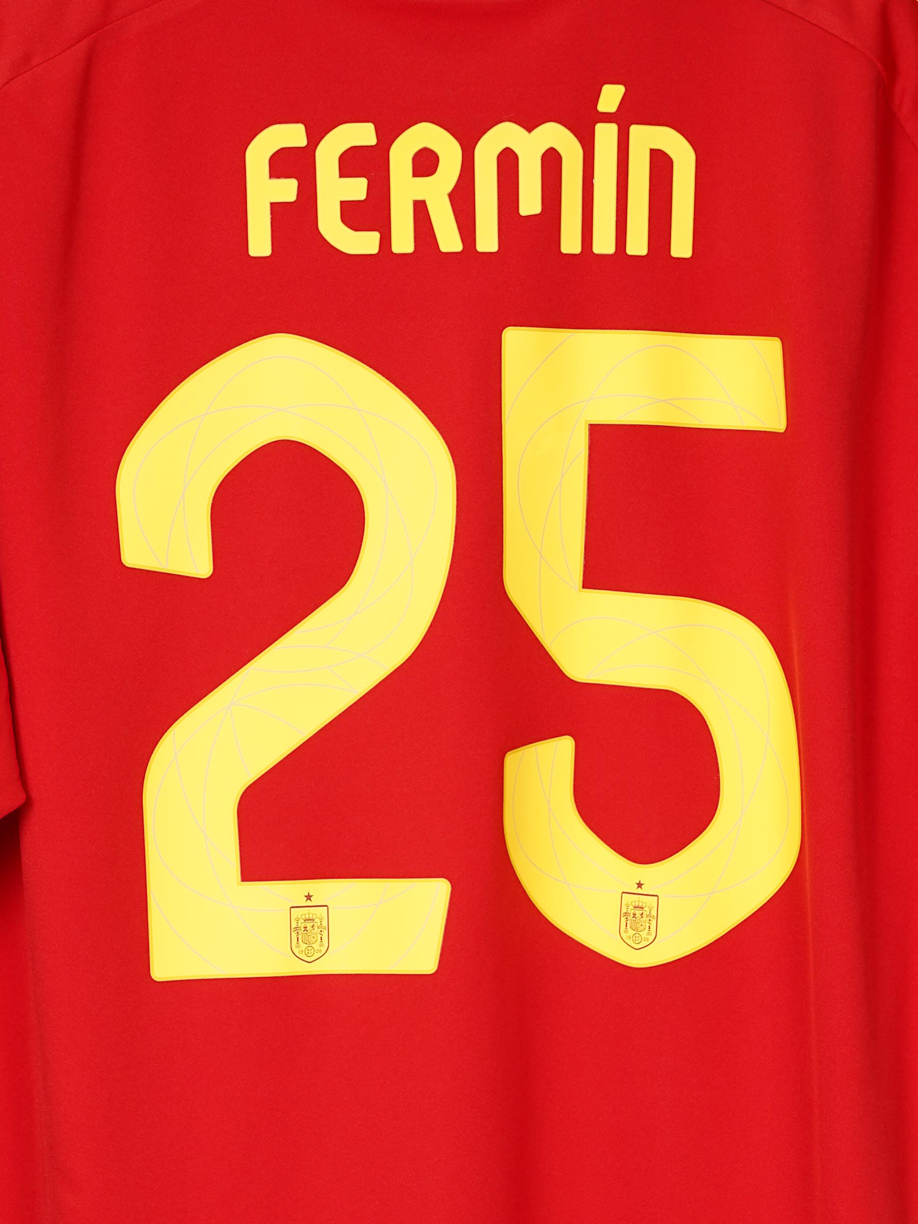 Spain Home Shirt 2024/25 Fermin 25 (XL)
