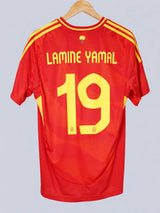 Spain Home Shirt 2024/25 Lamine Yamal 19 (L)