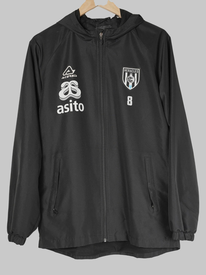 2023/24 Heracles Almelo Training Jacket Worn by Mario Engels #8 (M)
