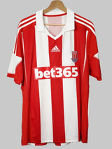 Stoke City Home Shirt 2013/14 Crouch 25 (L)