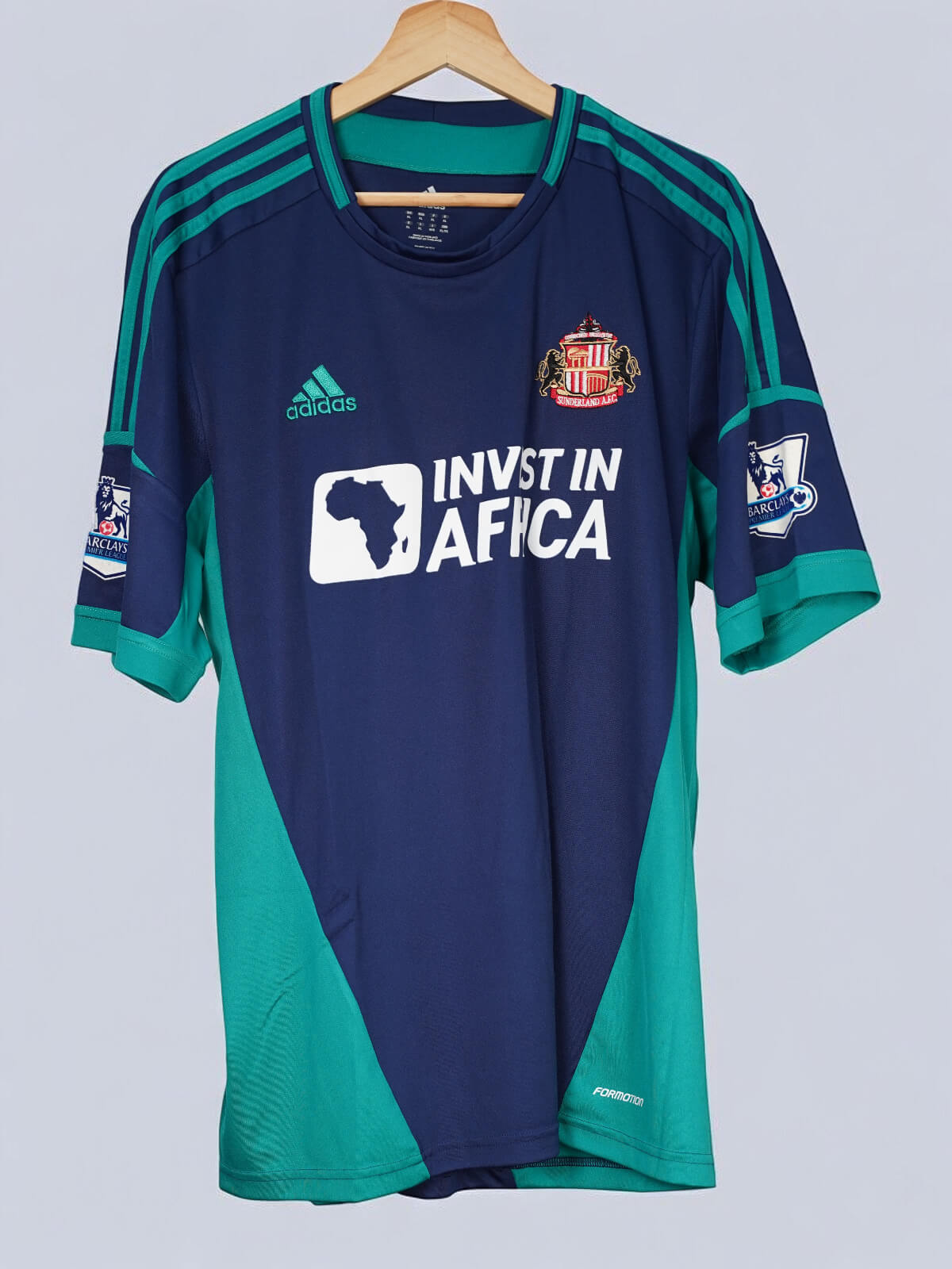 Sunderland Away Shirt 2012/3 Player Issue Johnson 21 (XL)