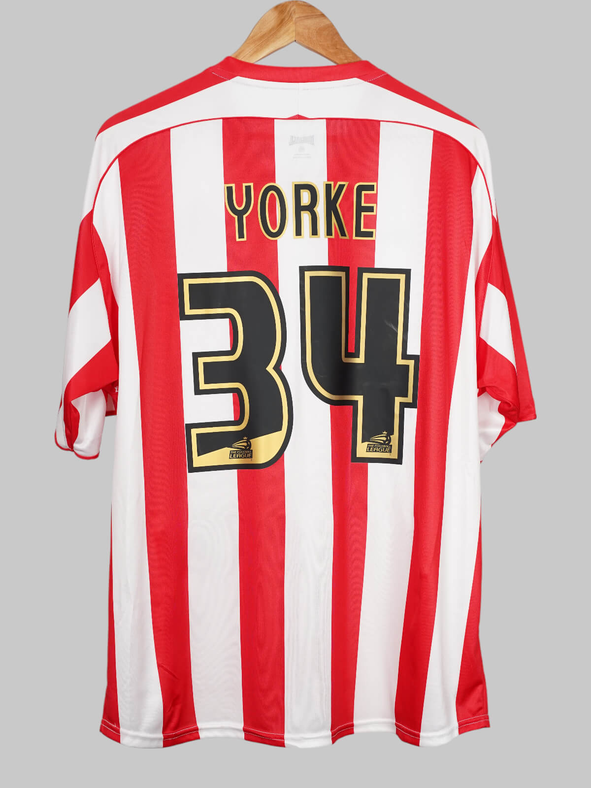 Sunderland Home Shirt 2005/7 Yorke 34 (XL)