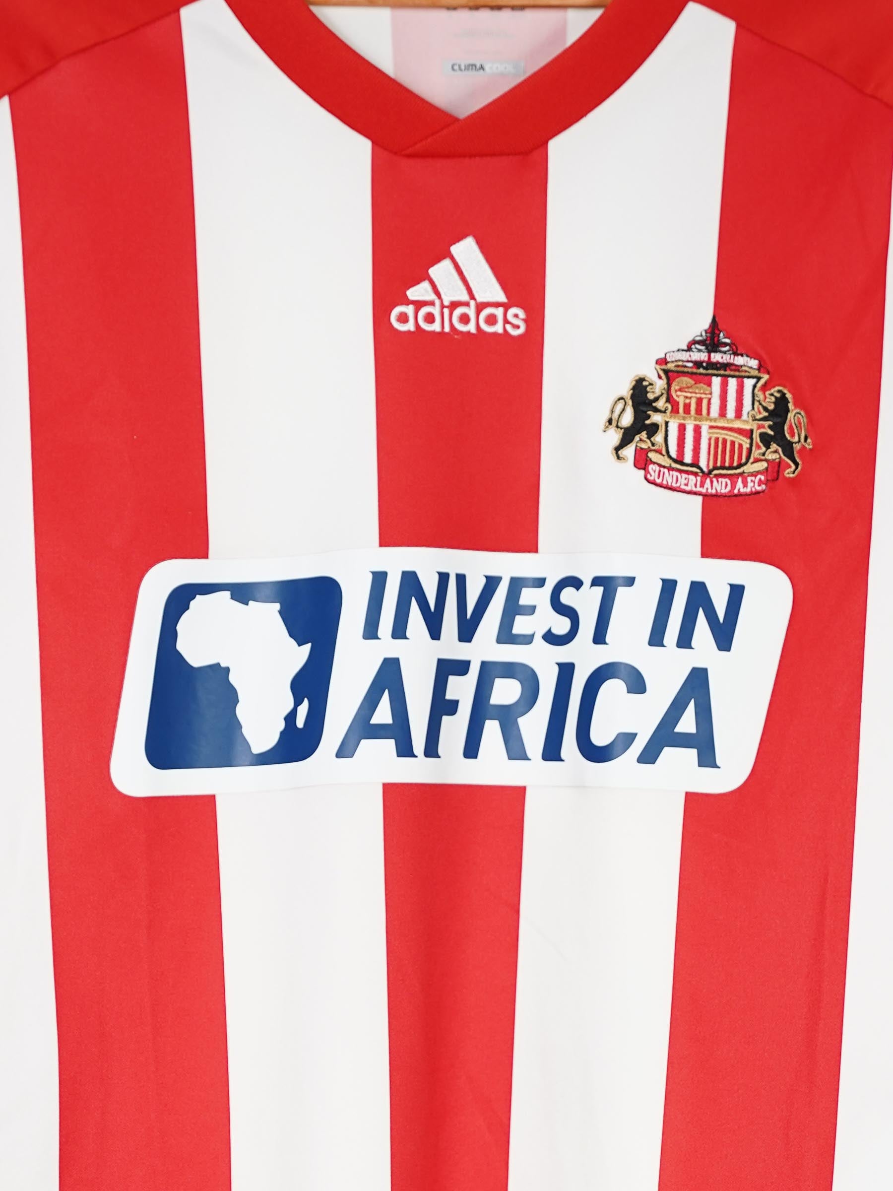 AntonFerdinand2008年Sunderlandトラックスーツ 2012/13 Sunderland Johnson #21 Home Shirt (XL) Adidas – First11