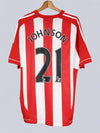 Sunderland Home Shirt 2012/13 Johnson #21 (XL)