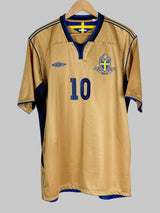 Sweden Anniversary Third Shirt 2004/5 Ibrahimovic 10 (XXL)