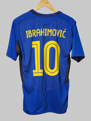 Camiseta exterior Suecia 2005/06 Ibrahimovic 10 (M)