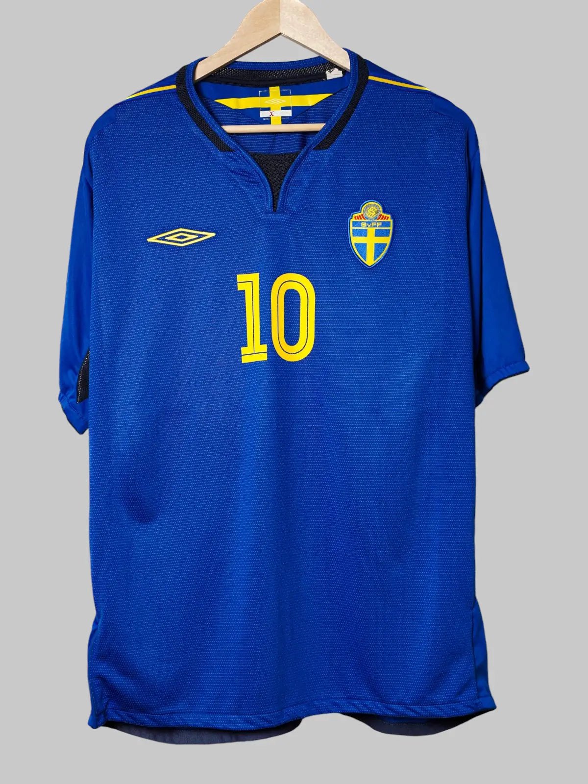 スウェーデン代表 イブラヒモビッチ 10 UMBRO　ユニフォーム スウェーデン代表 UMBRO ユニフォームショップ 2012 SWEDEN O.K.A.