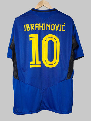 Camiseta exterior Suecia 2005/06 Ibrahimovic 10 (XL)