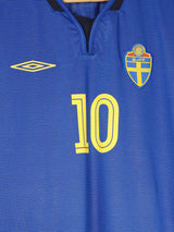 Sweden Away Shirt 2005/6 Ibrahimovic 10 (L)