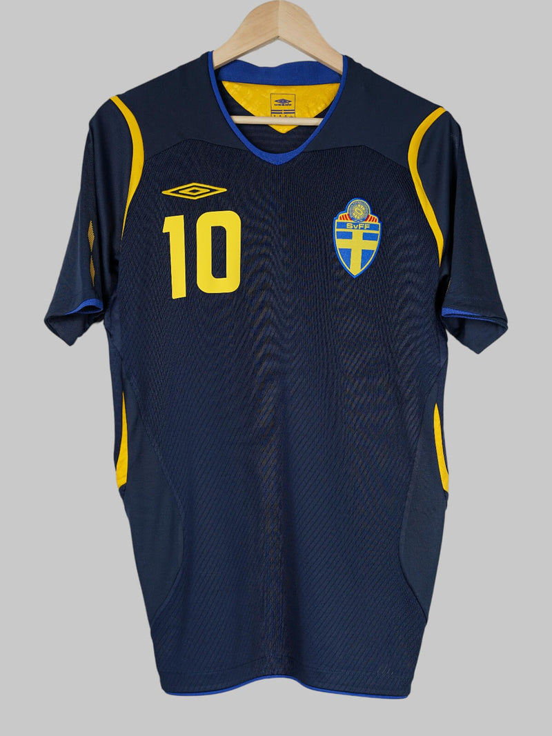 Sweden Away Shirt 2008/9 Ibrahimovic 10 (M)