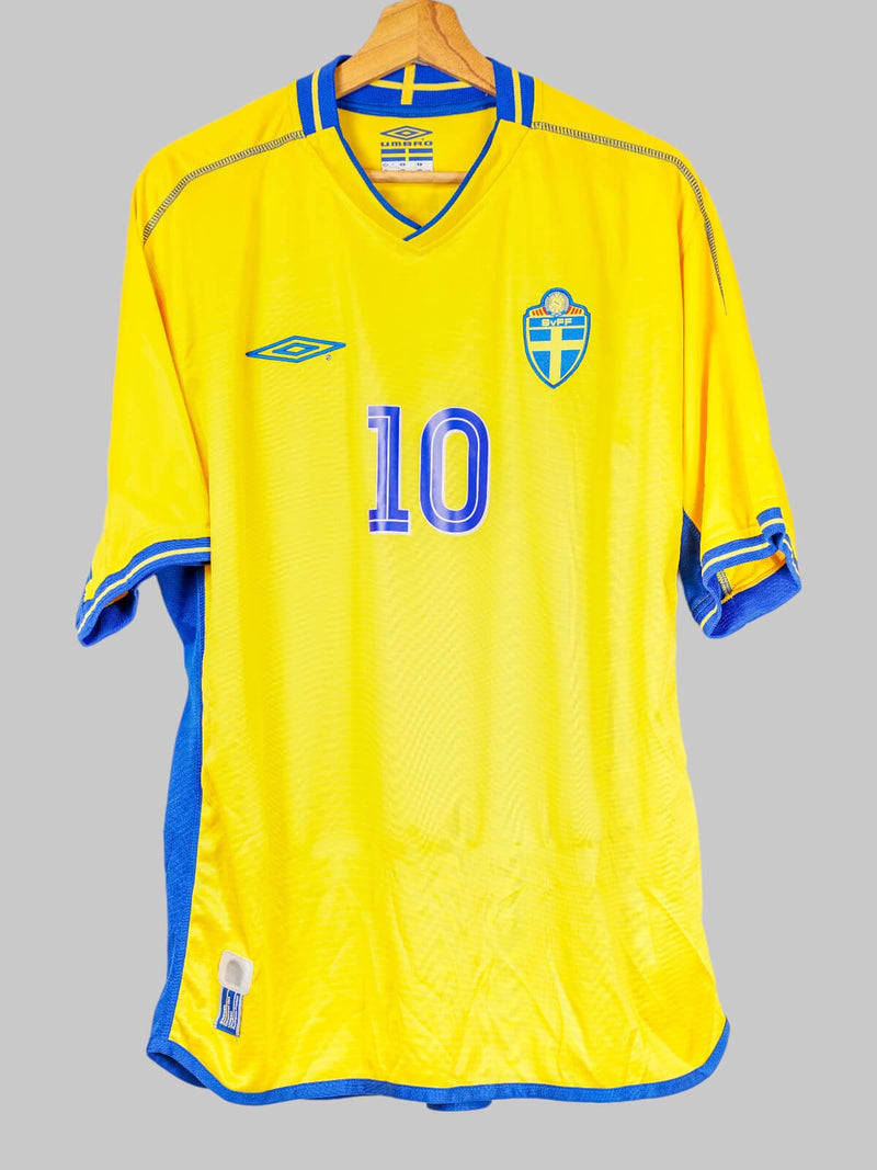 Sweden Home Shirt 2003/5 Ibrahimovic 10 (XL)