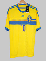 Sweden Home Shirt 2014/15 BNWT Ibrahimovic 10 (L)