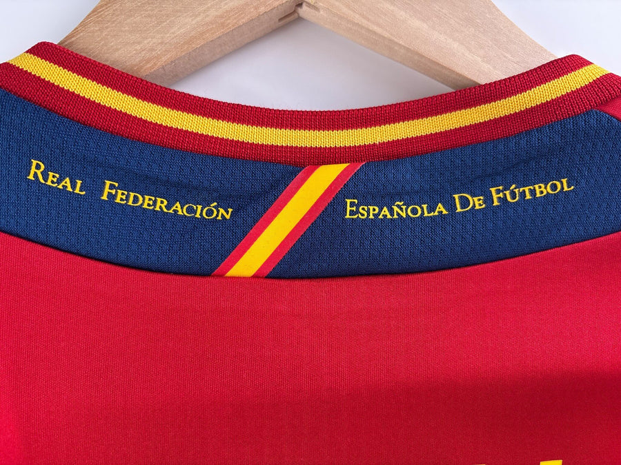 2012/13 Spain David Villa #7 Home Shirt (XL)