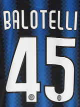 2010/11 Inter Milan Balotelli #45 Home Shirt (XL)