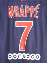 2018/19 Paris Saint-Germain Mbappe #7 Home Shirt (XXL)