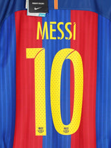 2016/17 Barcelona Messi #10 Home Shirt BNWT (M)
