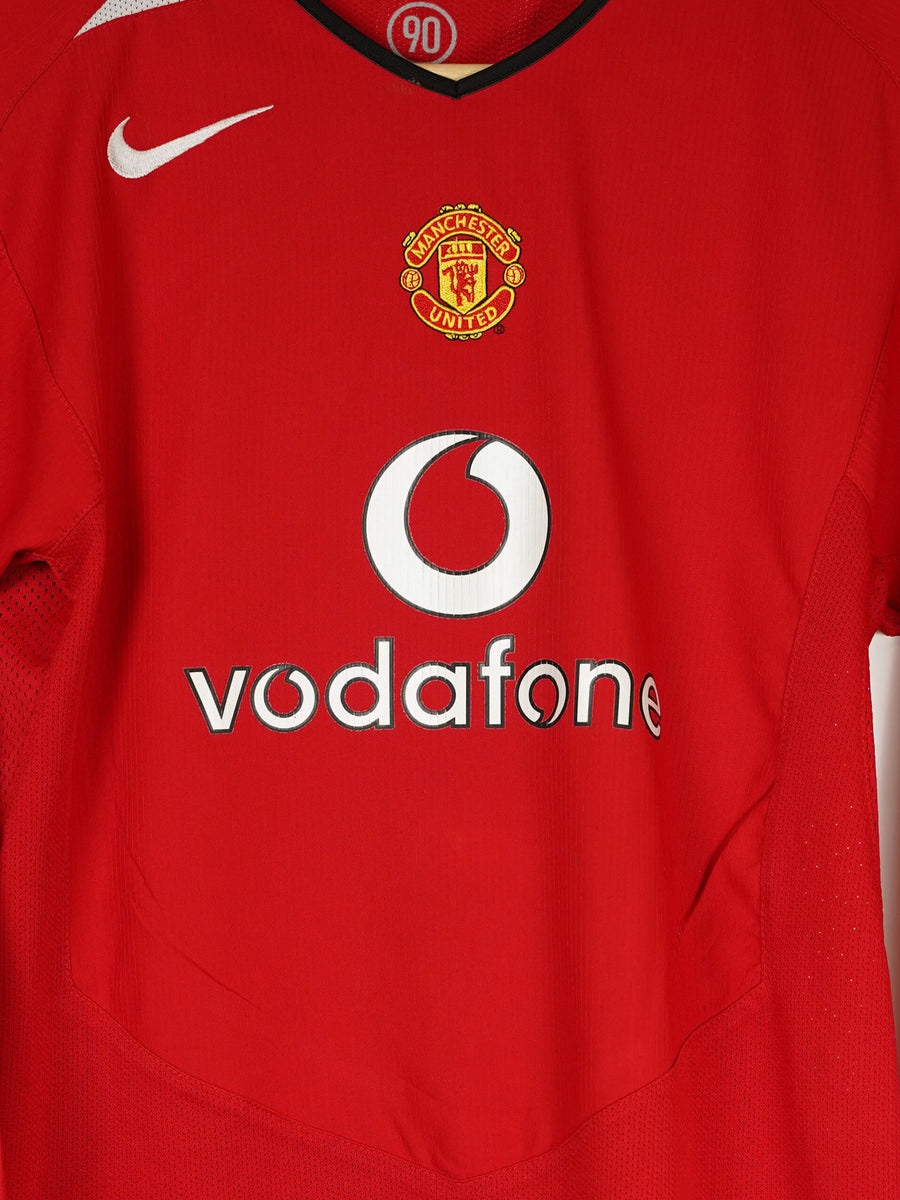 Manchester United Home Shirt L/S 2004/6 Ronaldo #7 (XL Kids)