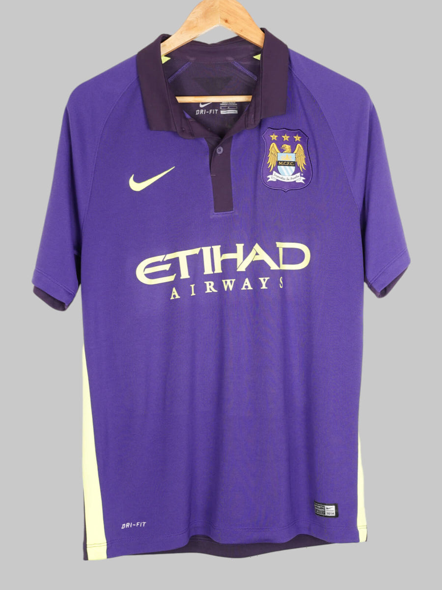 2014/15 Manchester City Jovetic #35 Third Shirt (M)