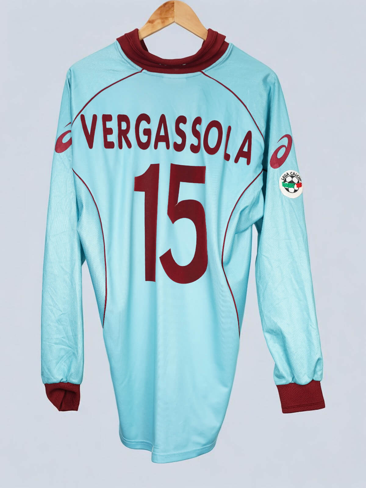 Torino Calcio Third Shirt L/S 2001/2 Match Worn Vergassola 15 (XL)
