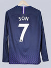 Camiseta de visitante del Tottenham, manga larga, temporada 2019/20 <tc>Son</tc> #7 (M)