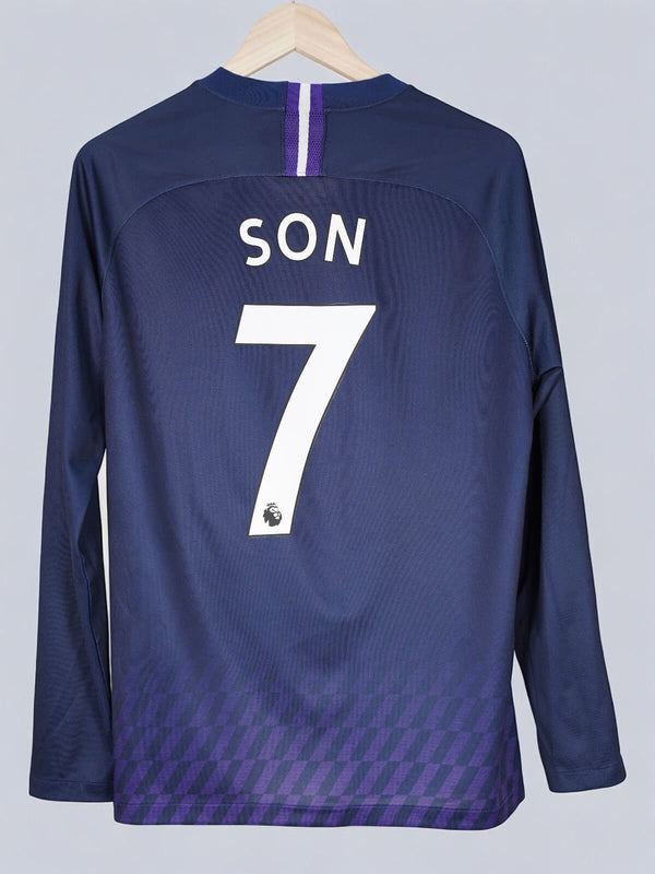2019/20 Tottenham Hotspur Son #7 Maglia Away Maniche Lunghe (M) Nike