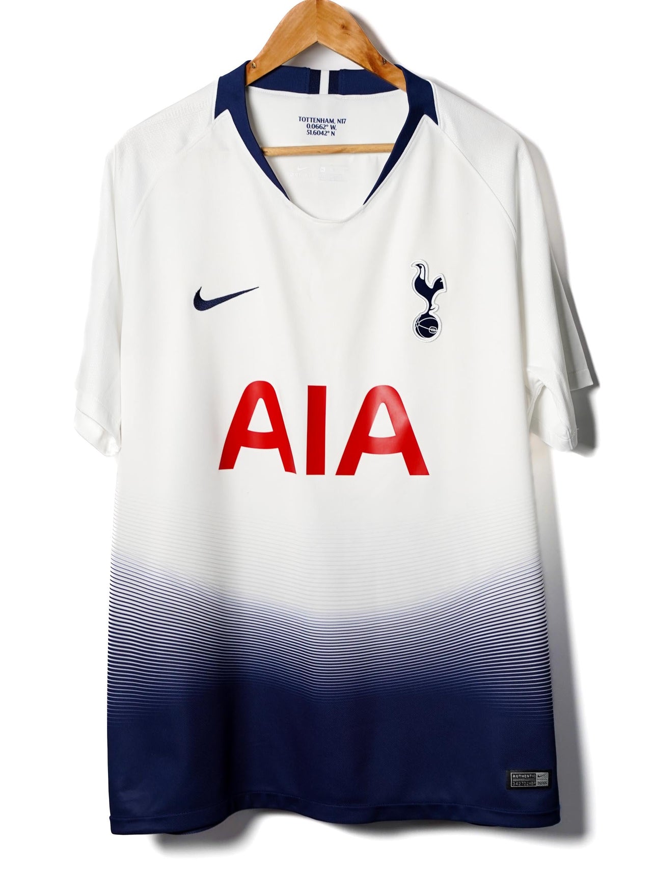 Tottenham Hotspur Home Shirt 2018/19 (XL)