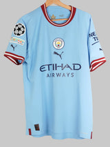 2022/23 Manchester City Haaland #9 Home Shirt Player Issue (M)
