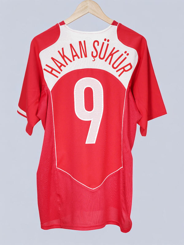 Turkey Home Shirt 2004/5 Hakan Sukur #9 (L)