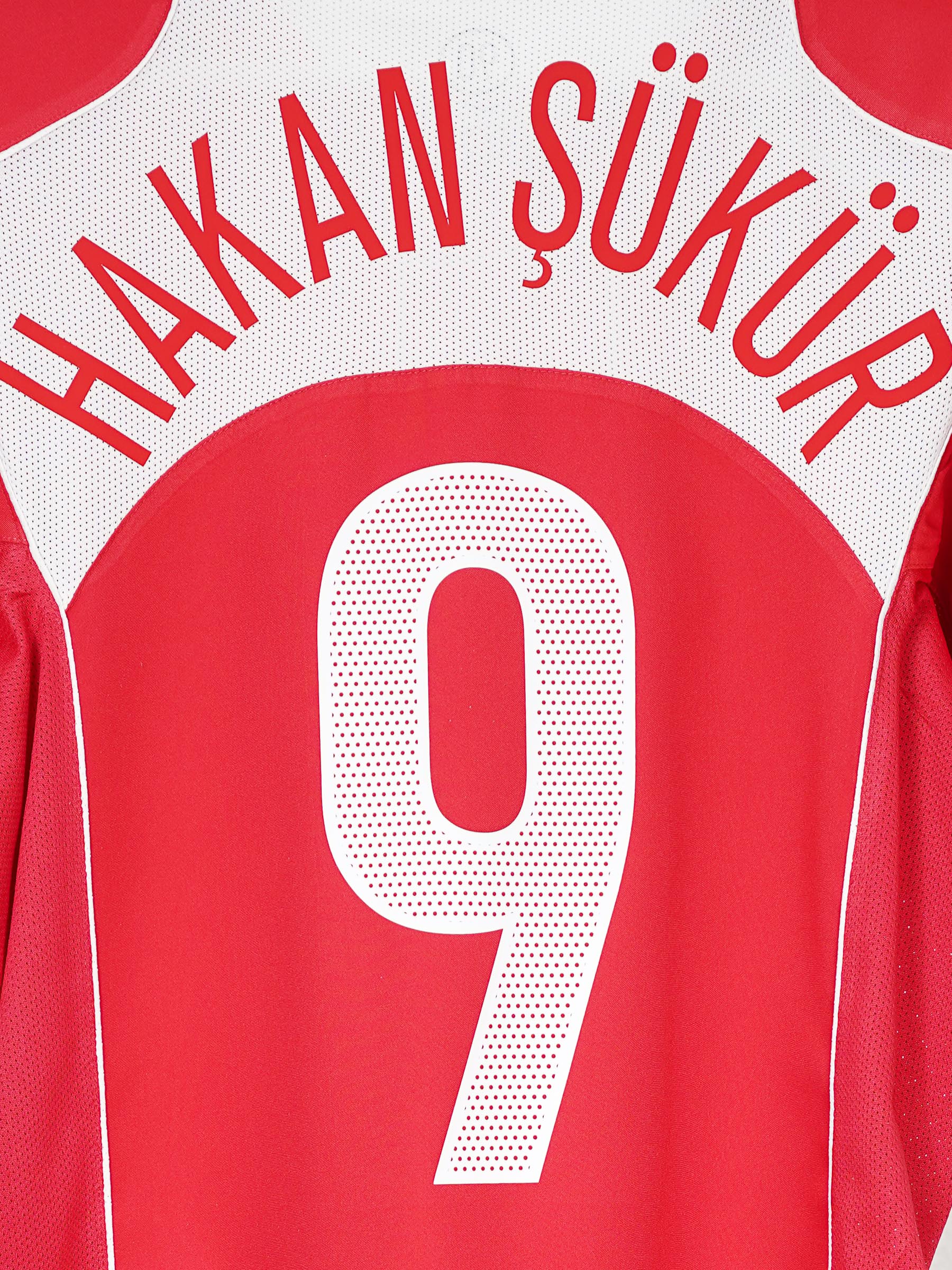 Turkey Home Shirt 2004/5 Hakan Sukur 9 (L)