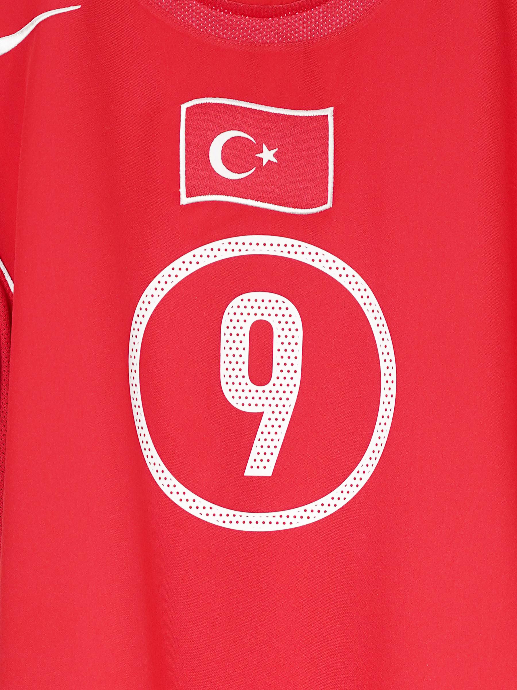 2004/05 Turkey Şükür #9 Home Shirt (L) Nike | First11