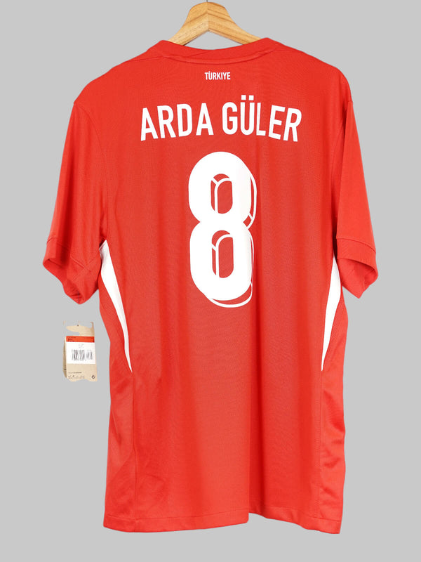 2024-26 Turkey Güler #8 Home Shirt BNWT (L) Nike