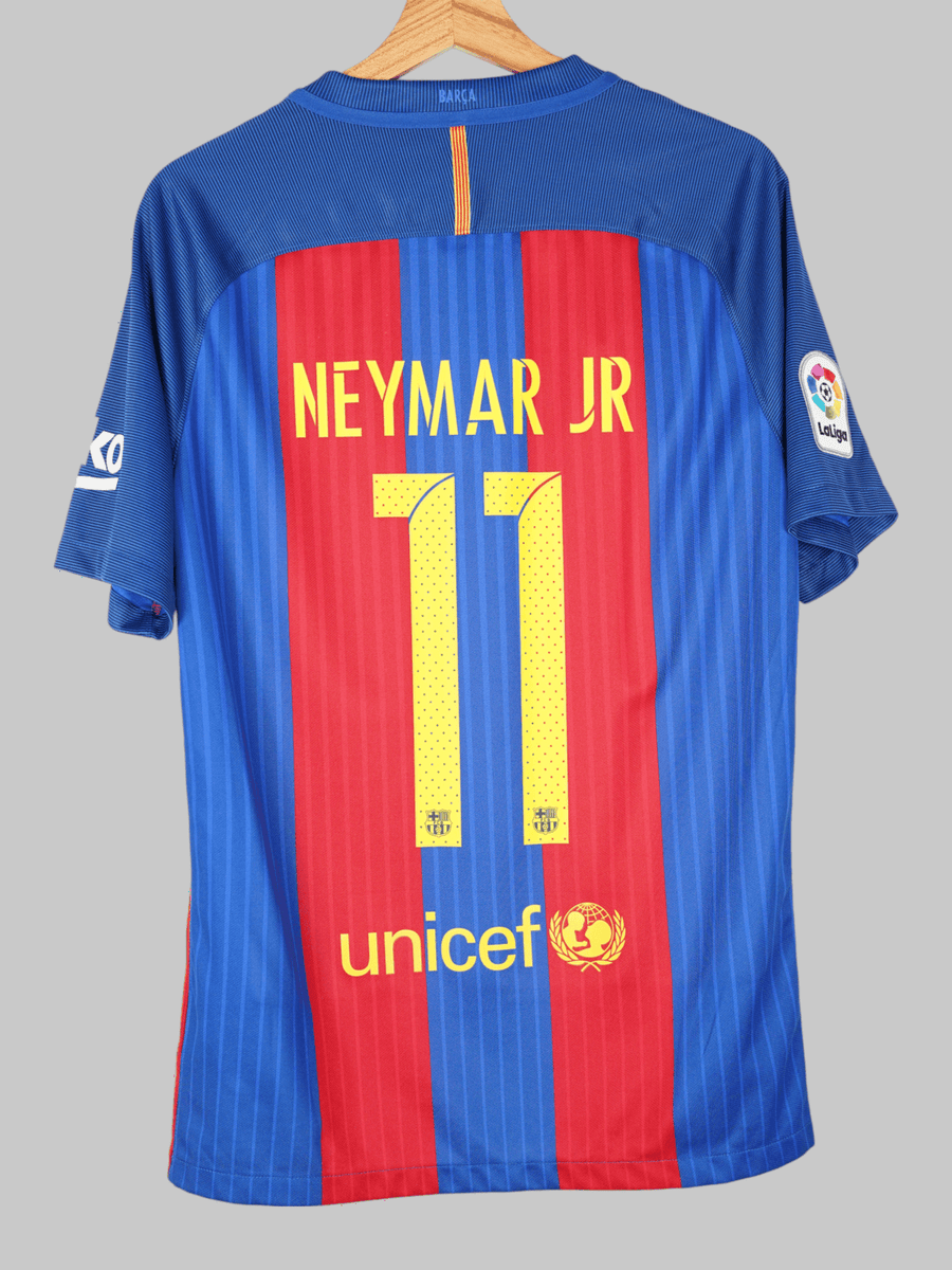 2016/17 Barcelona Neymar Jr #11 Home Shirt (M)