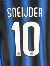 2010-11 Inter Milan Sneijder #10 Home Shirt (M)