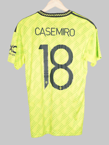 2022/23 Manchester United Casemiro #18 Third Shirt (S)