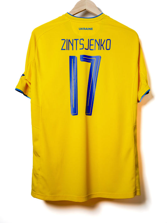 Ukraine Home Shirt 2020/2021 Zintsjenko 17 (L)