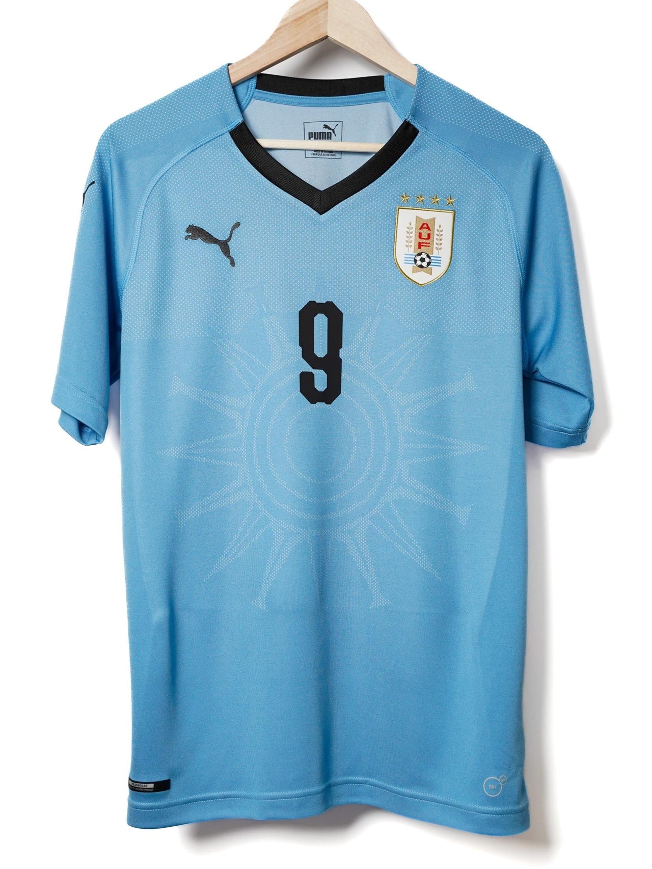 Uruguay Home Shirt 2018/19 L.Suarez 9 (M)